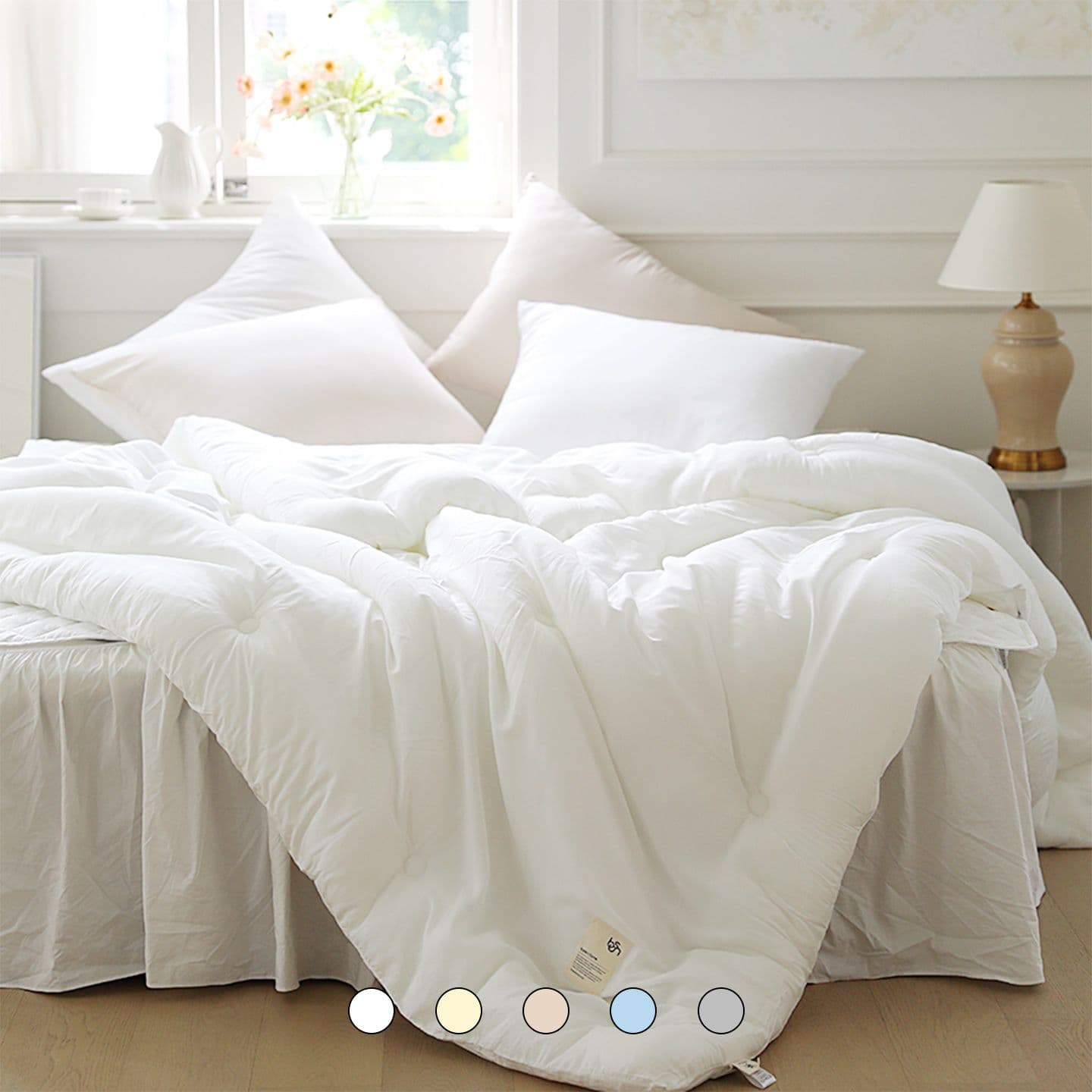 베이직톤 렌징텐셀 모달100 모달린 실크촉감 사계절 모달이불 차렵이불세트 5색상 - 최저가 69,800원 (41% 할인)