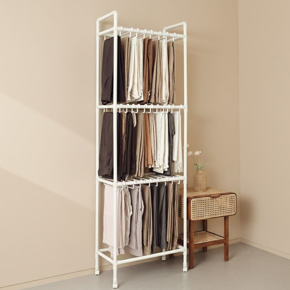 MF매직하우스 바지걸이 행거 3단