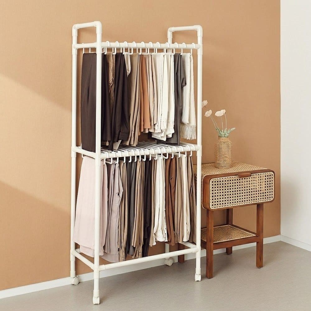 MF매직하우스 바지걸이 행거 2단