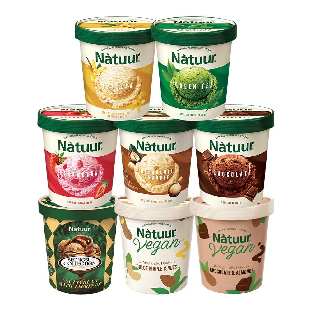 롯데웰푸드 나뚜루 파인트 8종 3+2 골라담기 - 최저가 34,900원 (42% 할인)