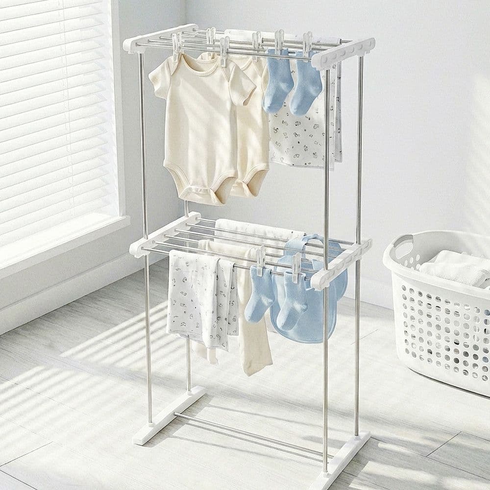 디얼리빙 미니 실내건조대 2단 - 최저가 11,385원