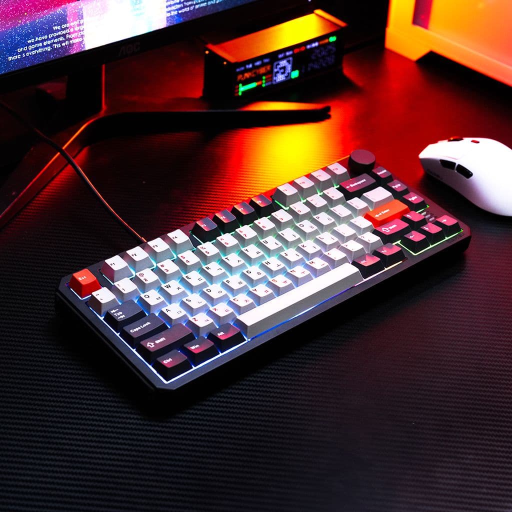 다얼유 A75HE 8K 래피드 트리거 알루미늄 자석축 키보드