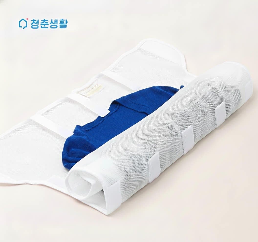 청춘생활 패딩 니트세탁망 빨래망 돌돌망