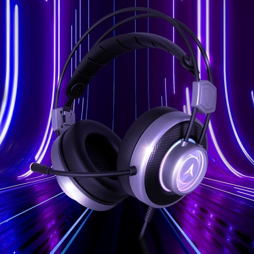 앱코 N999 미러링 가상 7.1 진동 마그네틱 이어컵 게이밍 헤드셋