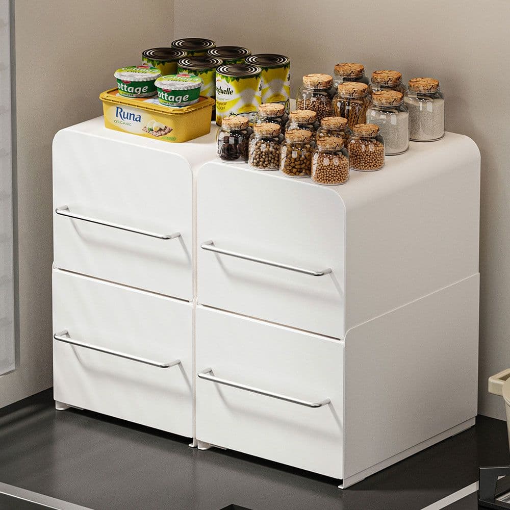 에이치케이셀 스몰더 미니 서랍형 다용도 철제 수납장 적층가능 - 최저가 23,750원