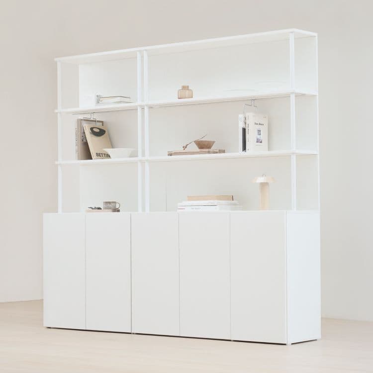 오늘의집 layer 다양하게 조합하는 오픈 선반 수납장, 도어형, 800/1200