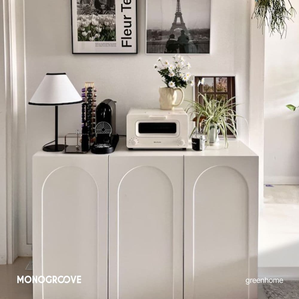 모노그루브 메이블 아치형 수납장 - 최저가 85,405원