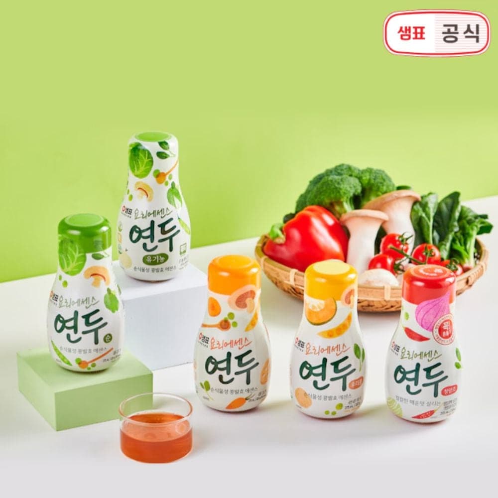 샘표 요리에센스 연두 4종 3병 골라담기