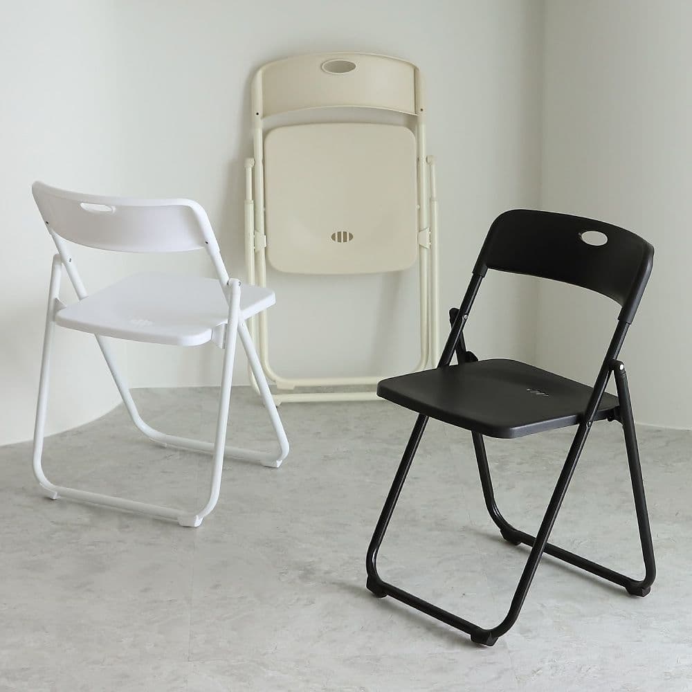 지엠퍼니처 대량구매 할인/제로 폴딩 체어 다용도 간이 보조 플라스틱 접이식 의자 6colors - 최저가 10,800원