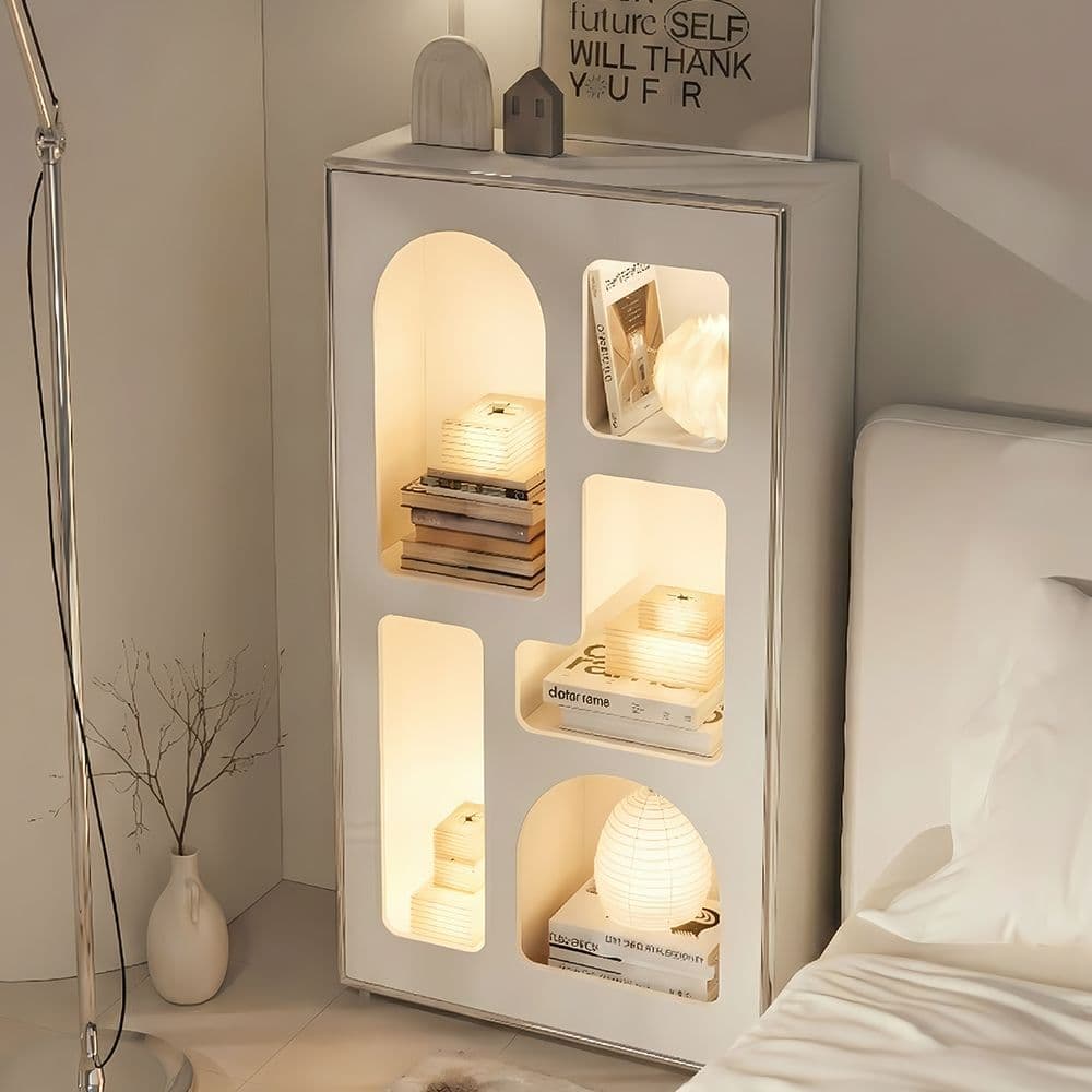 이안가구 플로엔 루프 미드센츄리 600 비정형 장식장