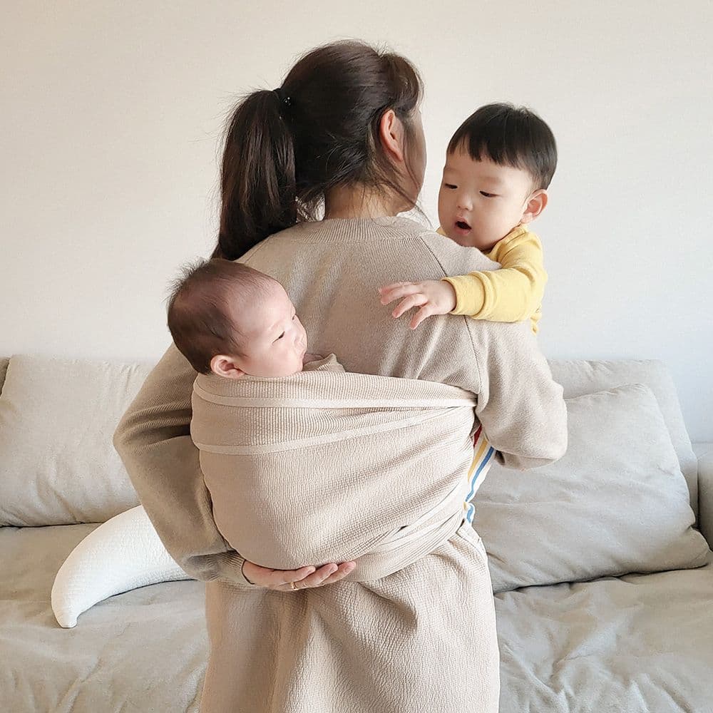 마이리틀데이지 아기포대기 사계절 신생아 감성 어부바 포대기