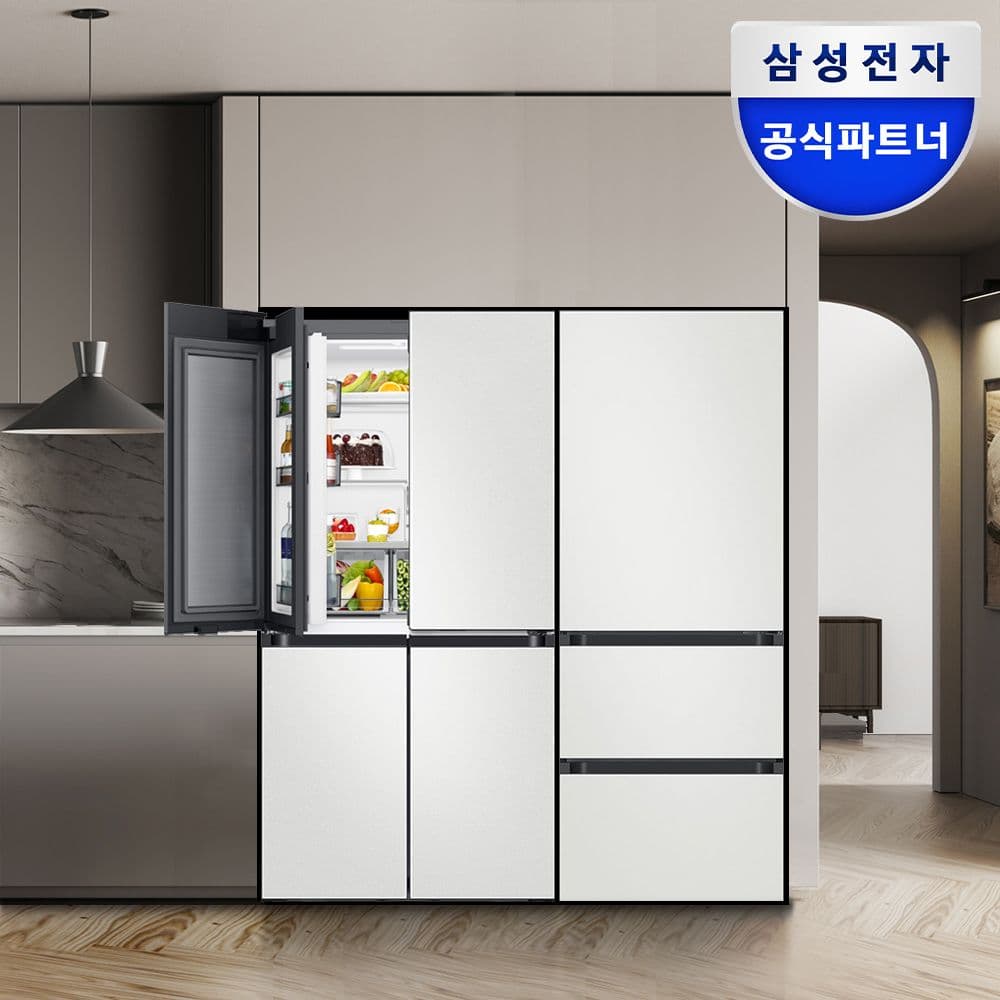 삼성전자 비스포크 AI 냉장고 김치냉장고 키친핏 RM70F63M2A+RQ33DB74C1AP - 최저가 3,329,000원