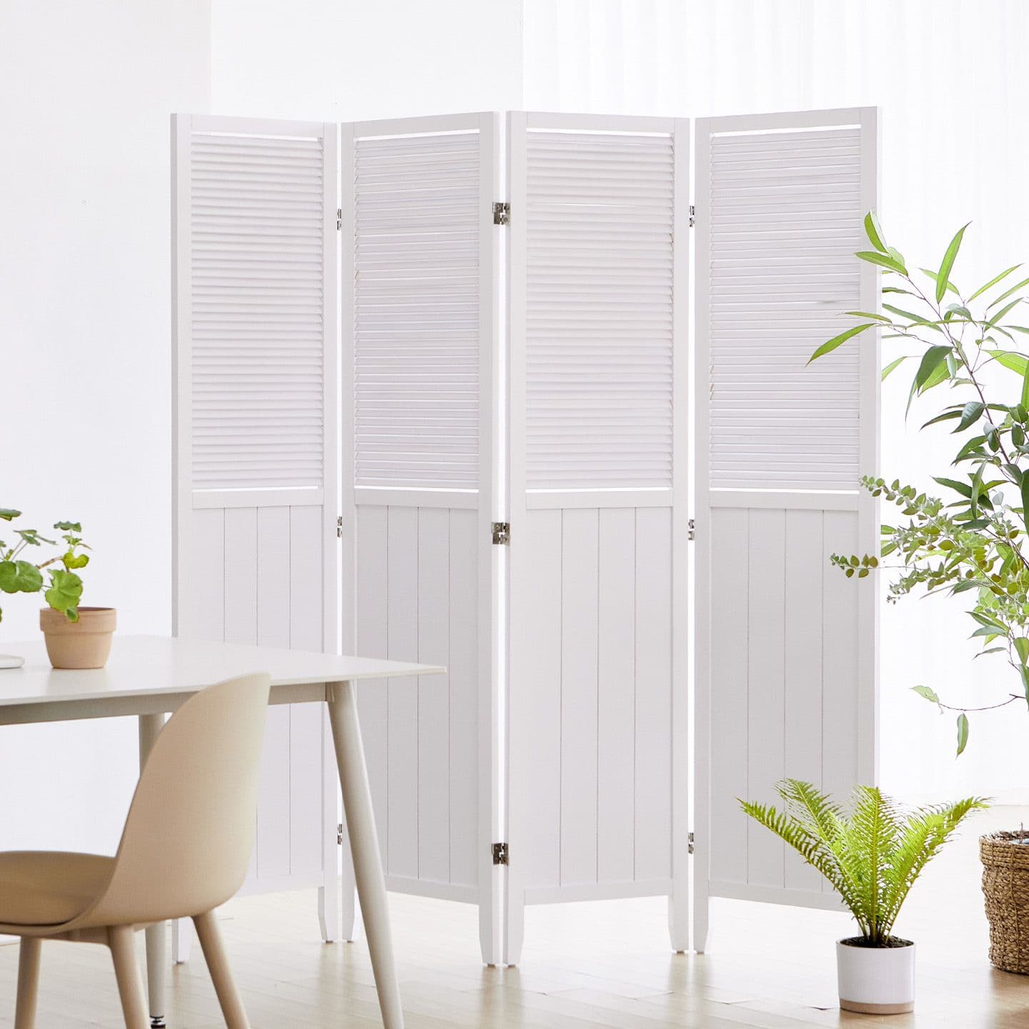 베스트리빙 갤러리 공간분리 인테리어 원목 3단/4단 파티션 3colors 2size - 최저가 80,025원