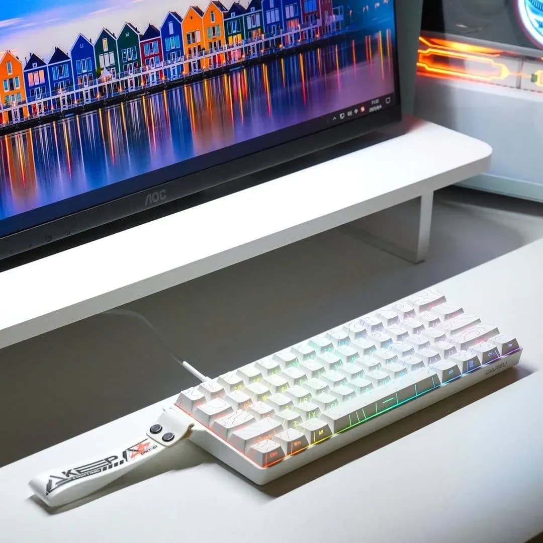 다얼유 COOL60 8K 래피드 트리거 자석축 게이밍 키보드