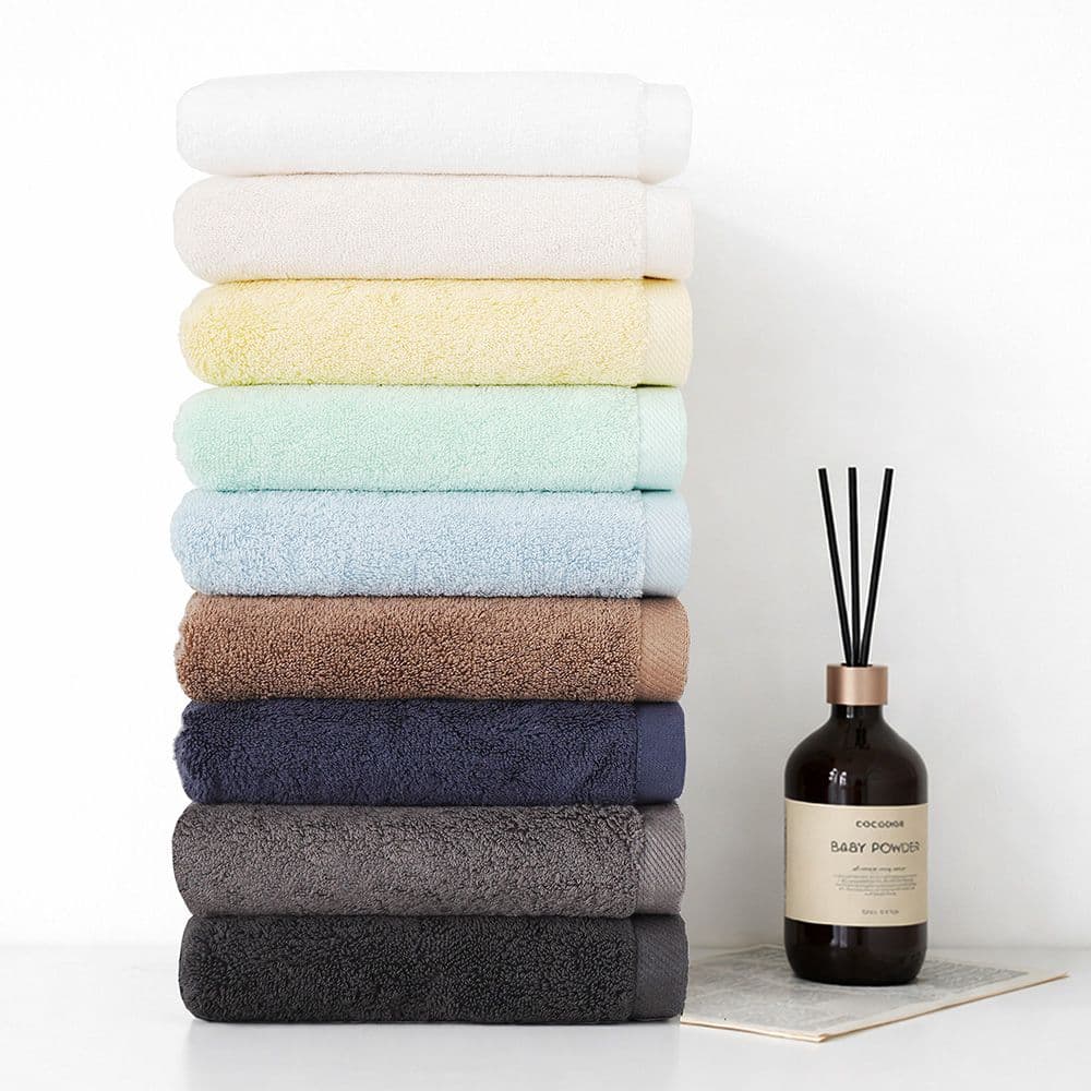 코튼리빙 호텔수건 고중량 170g 연사 타올 10장