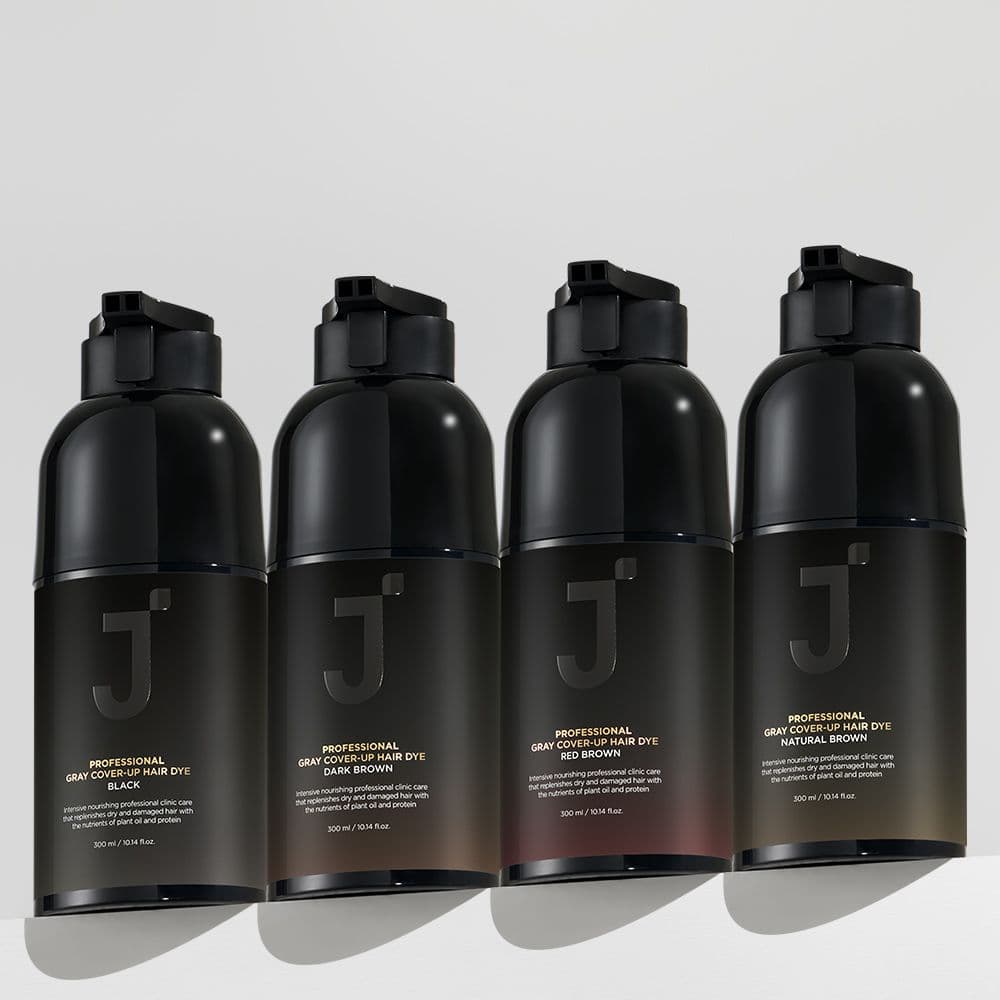 제이숲 프로페셔널 커버업 새치 염색 300ml(4종 택 1)