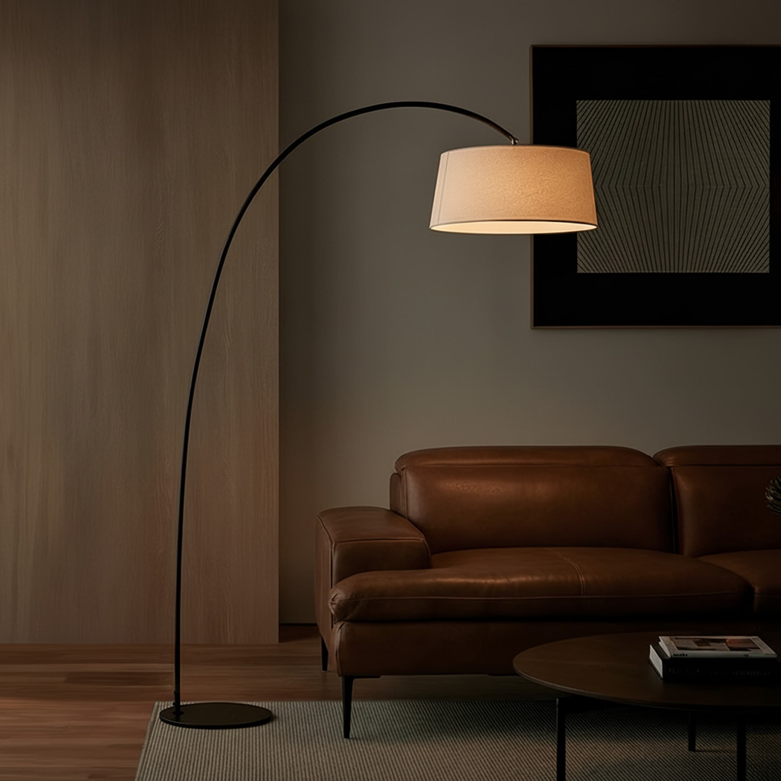 아원룩스 벤드 플로어 활장스탠드 거실인테리어조명