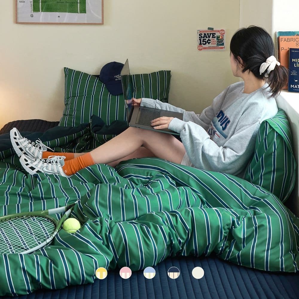 쁘리엘르 높은 재구매율 퐁신퐁신 먼지없는 유어메이트 사계절/여름 냉감 워싱 차렵이불 17컬러 - 최저가 22,410원