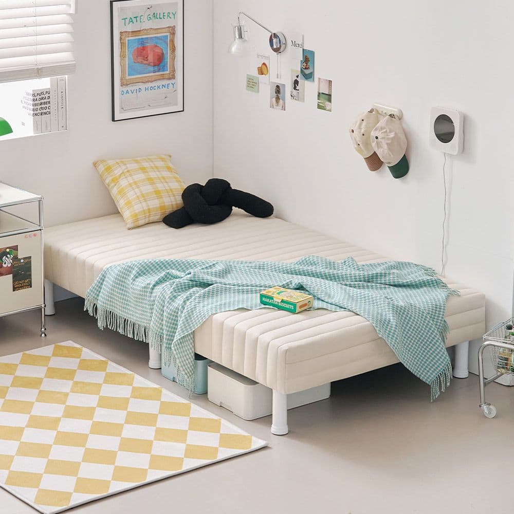 포스트모던 올포슬립 거품을 덜어낸, 숙면 일체형 침대 본넬 포켓스프링매트리스(S/SS/Q)