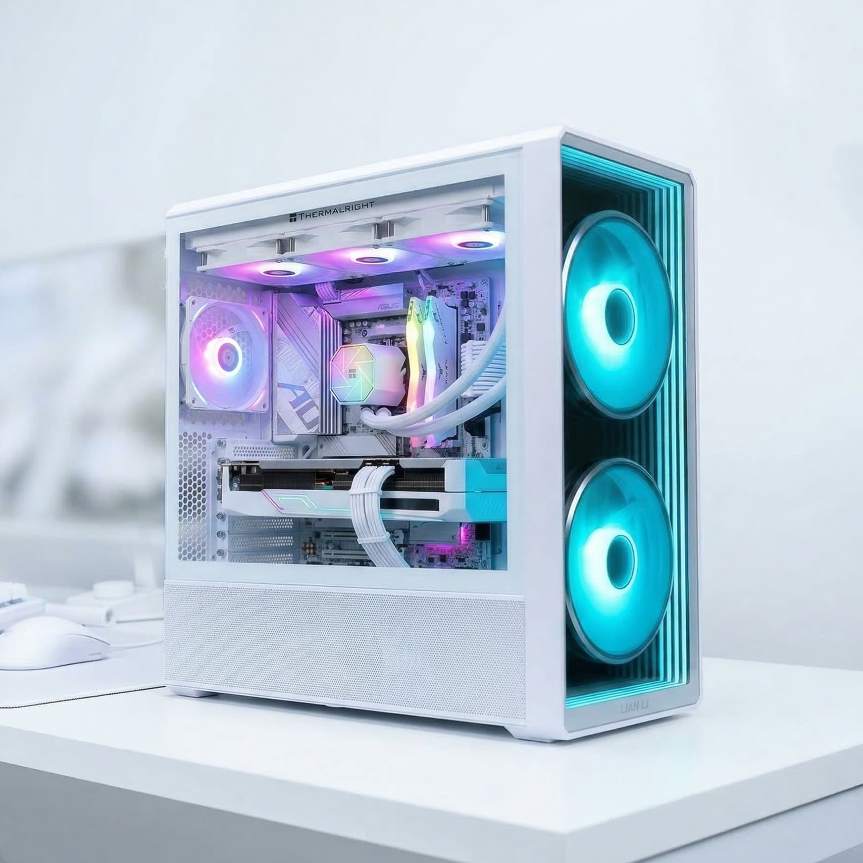 서린컴퓨터 9800X3D_RAM 32GB_랜쿨 217 INF 반본체PC
