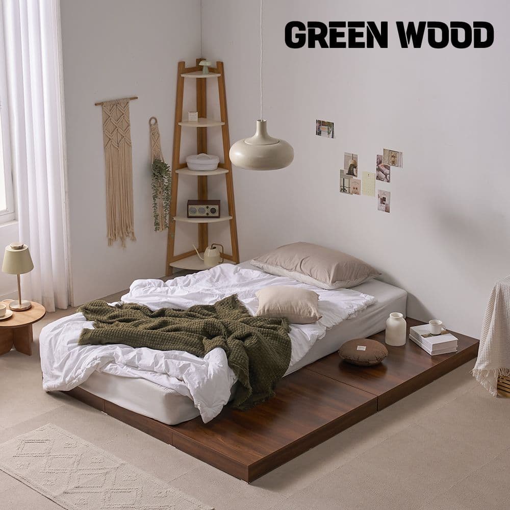 그린우드 노아 깔판 무헤드 저상형 패밀리 침대 프레임 - 최저가 66,405원
