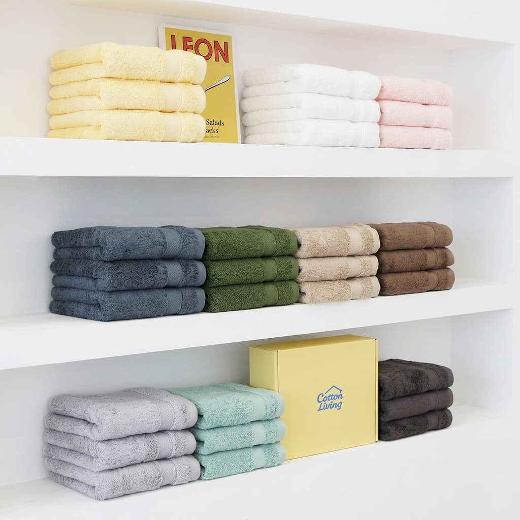 코튼리빙 40수 호텔컬렉션 200g 호텔수건/타월 10장