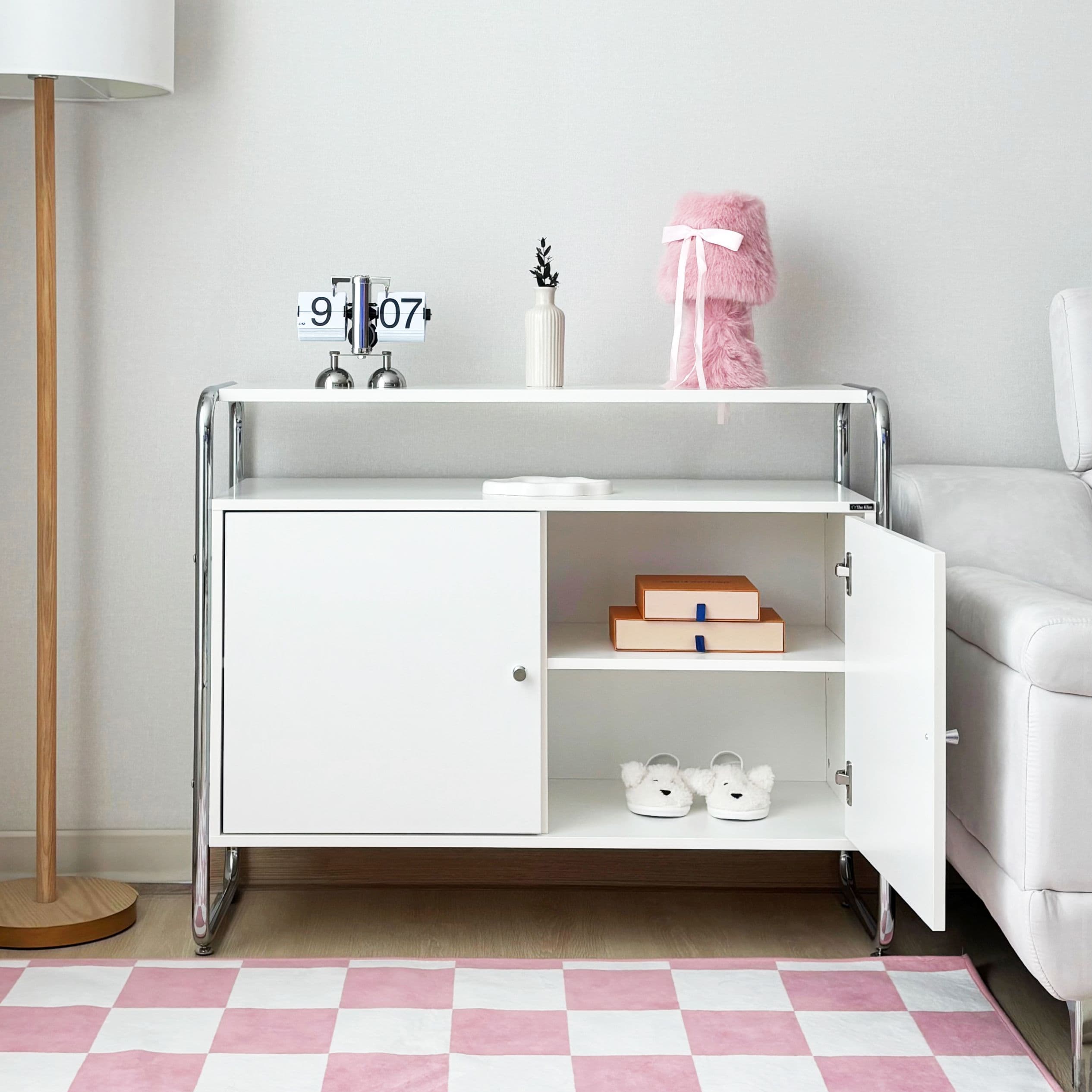 더끌림퍼니처 엘로크 수납장 1000 (양문형/도어형)