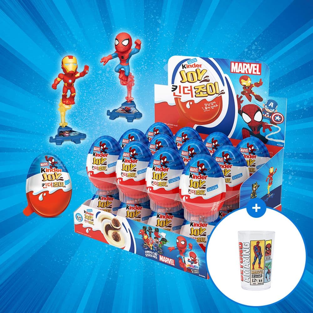 매일유업 페레로 킨더조이 마블 어벤져스 T-1 24개