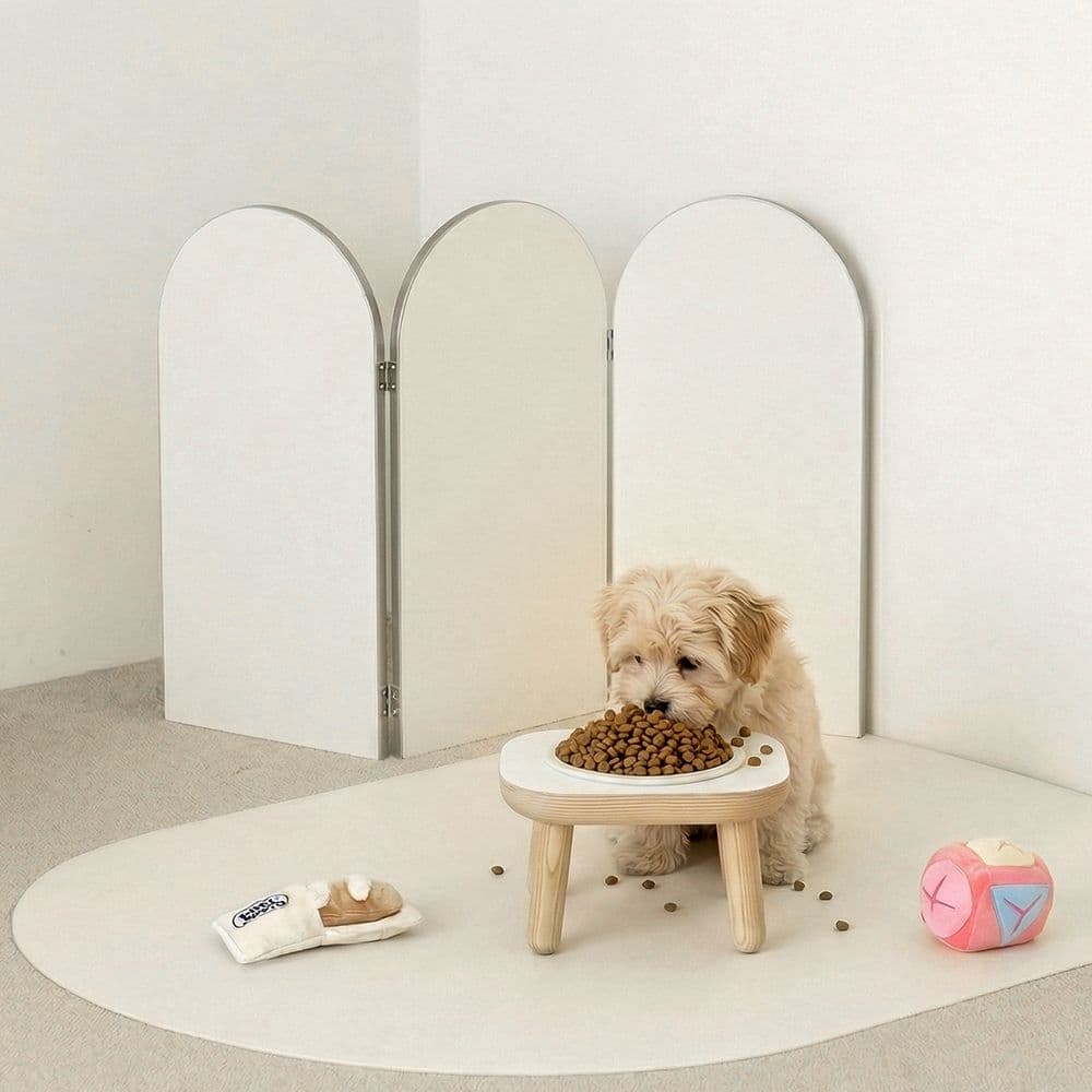 레트로하우스 고트 3단 아치형 접이식 미드센츄리 파티션 가벽 3size - 최저가 56,800원