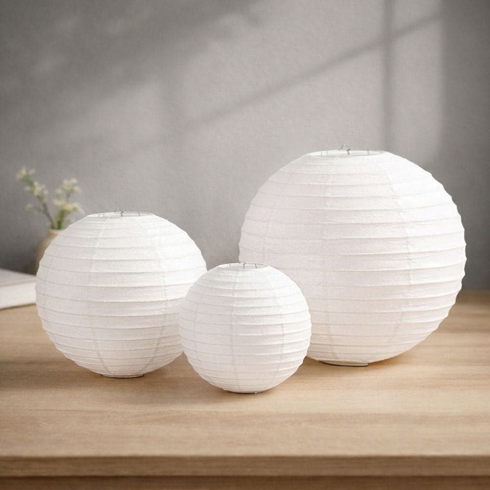 더담고 흰색 한지 등갓 ( 무지 한지등 펜던트 원형등 일식등 종이등 집꾸미기 인테리어 무드등 )