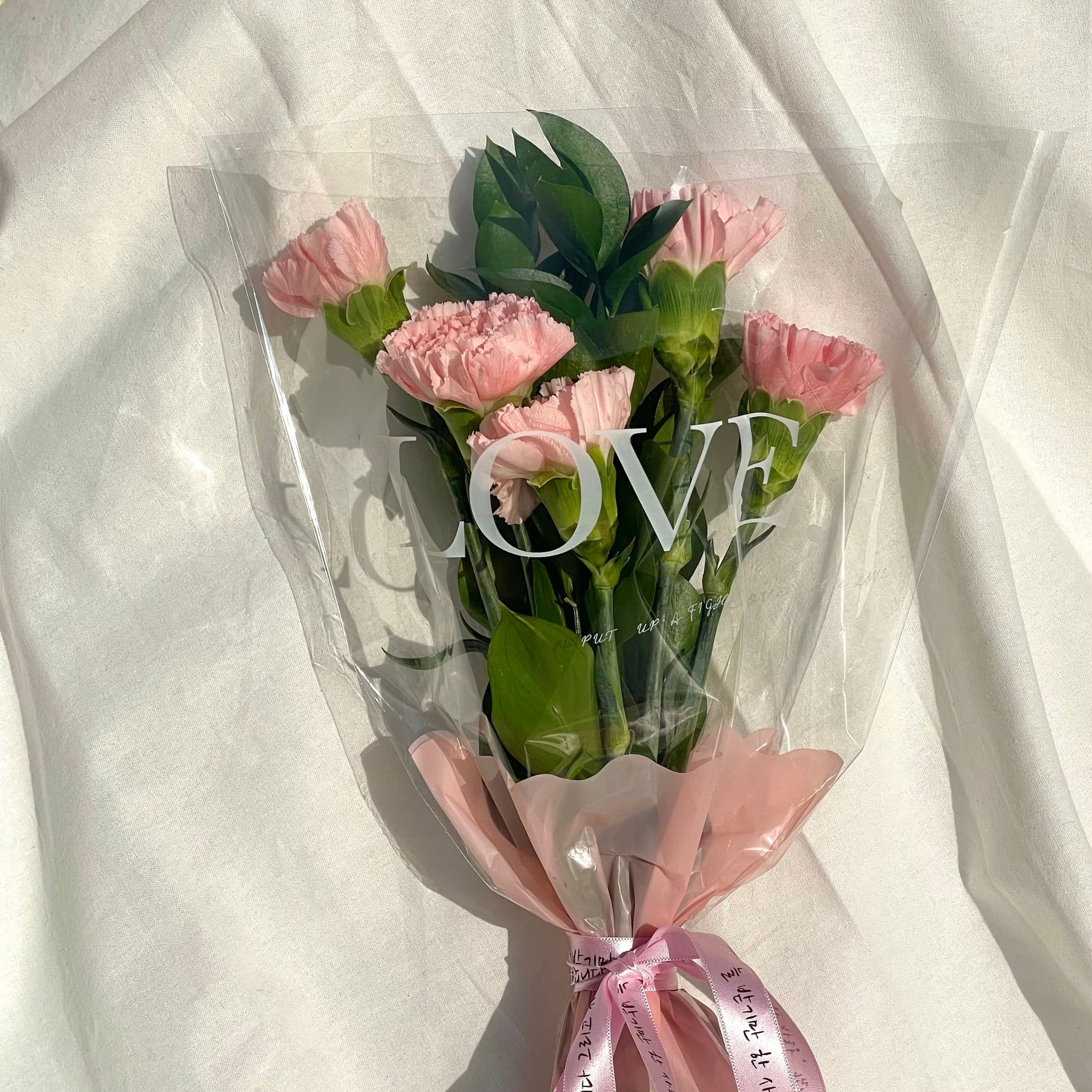 하솜 카네이션 어버이날 선물 생화 작약 꽃다발