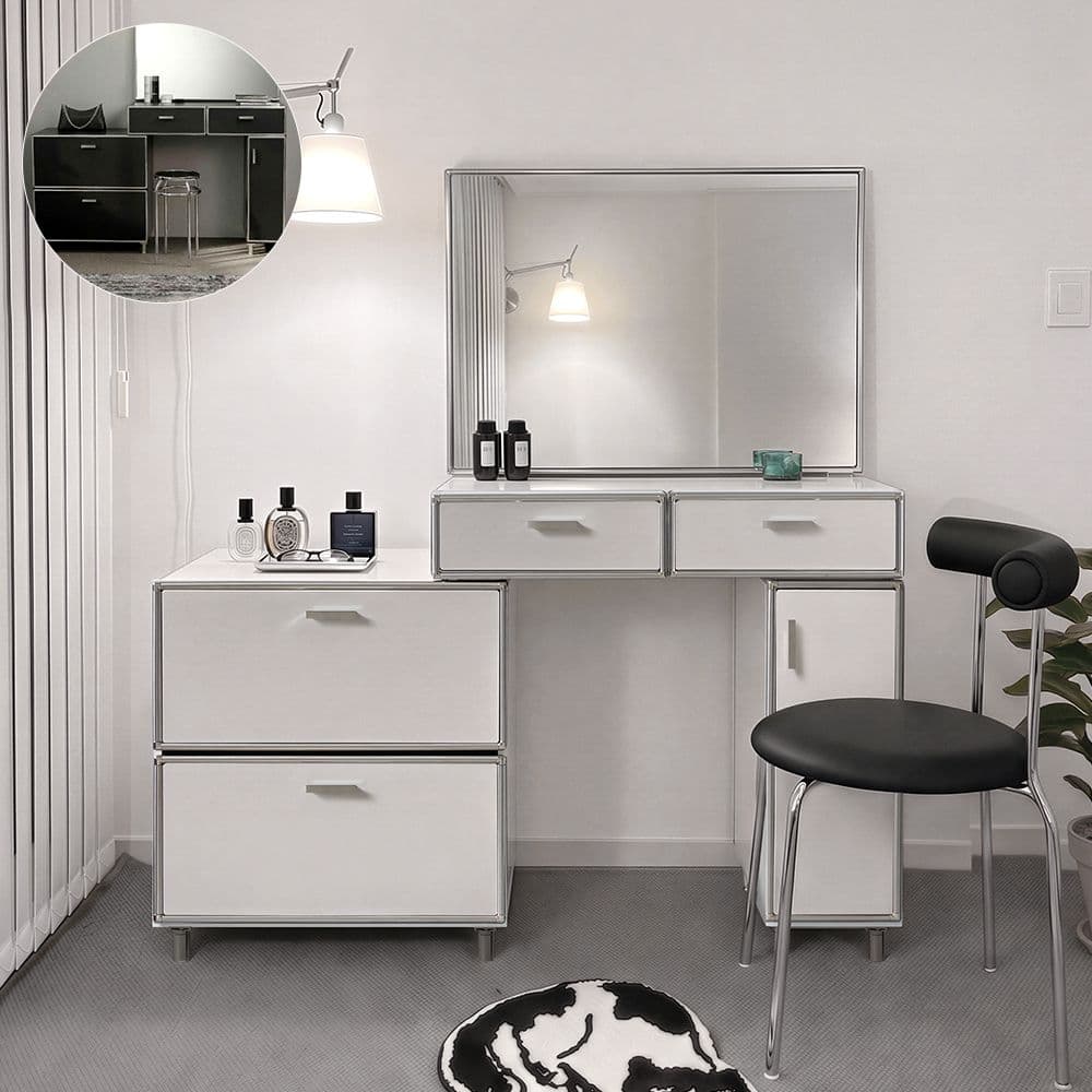 이안가구 모던트 확장형 화장대 CS150 - 최저가 197,900원