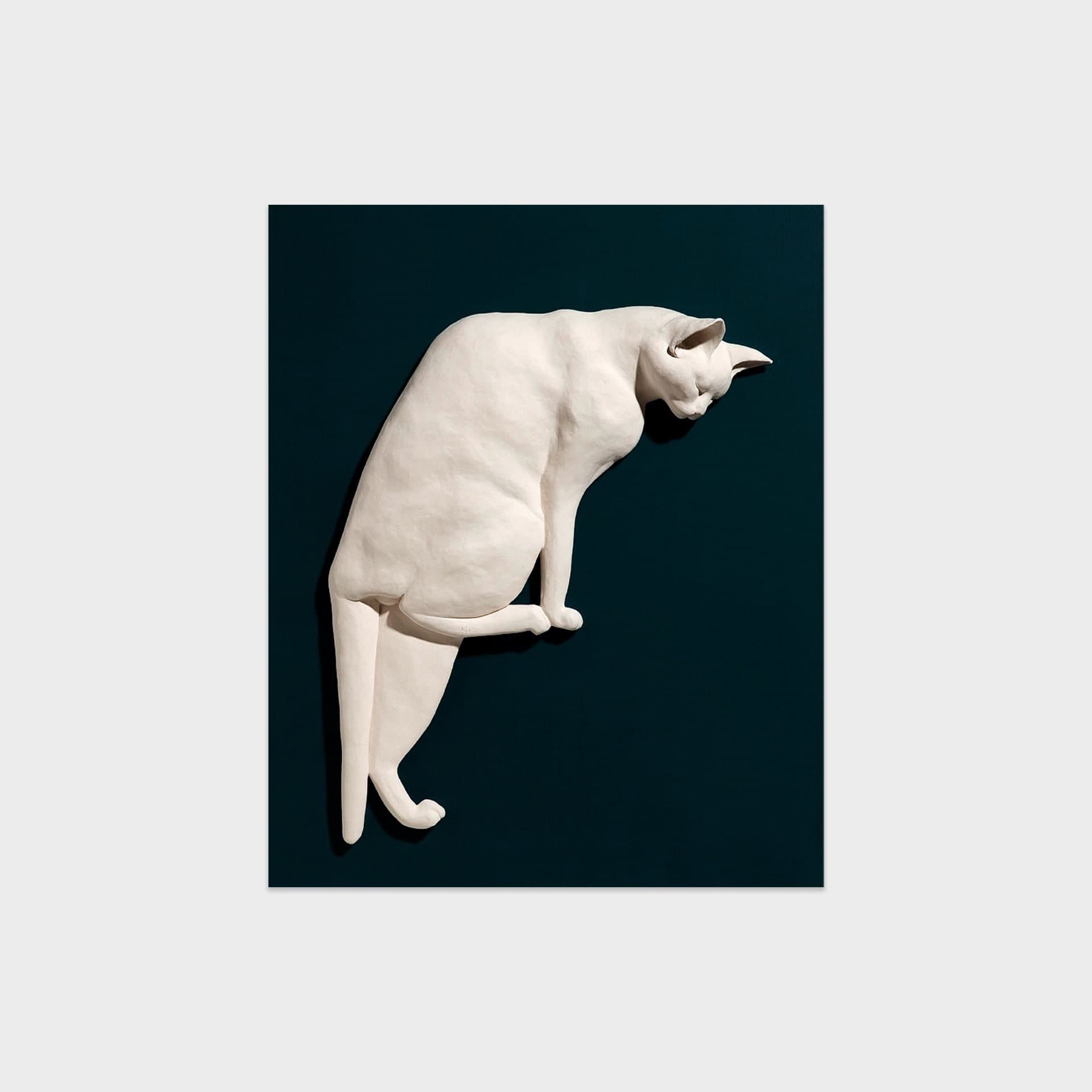 가현아트 GahyunArt 김여옥 PoppyCat w-01 / 판화 작품 고양이 인테리어 그림 액자 소품