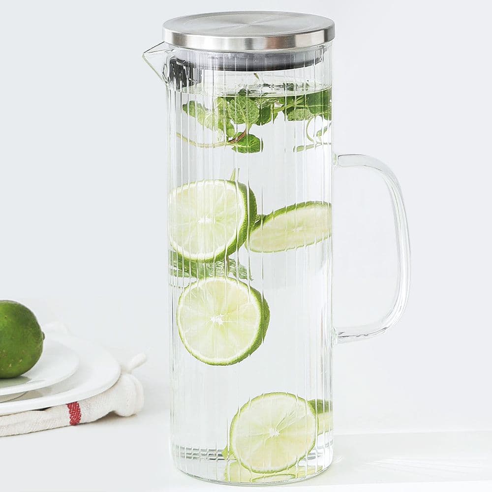 네오플램 내열유리 물병 1.6L 냉장고 물병 보리차 물통 저그