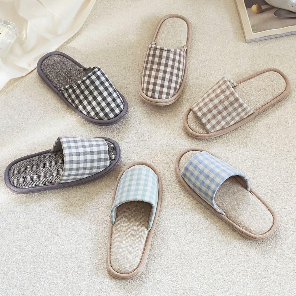 데코뷰 멜란체크 층간소음 슬리퍼 6colors 3size