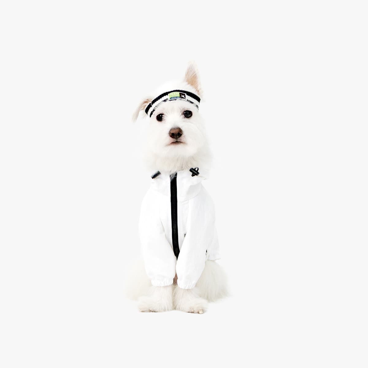 파우어 Signature Windbreaker_White