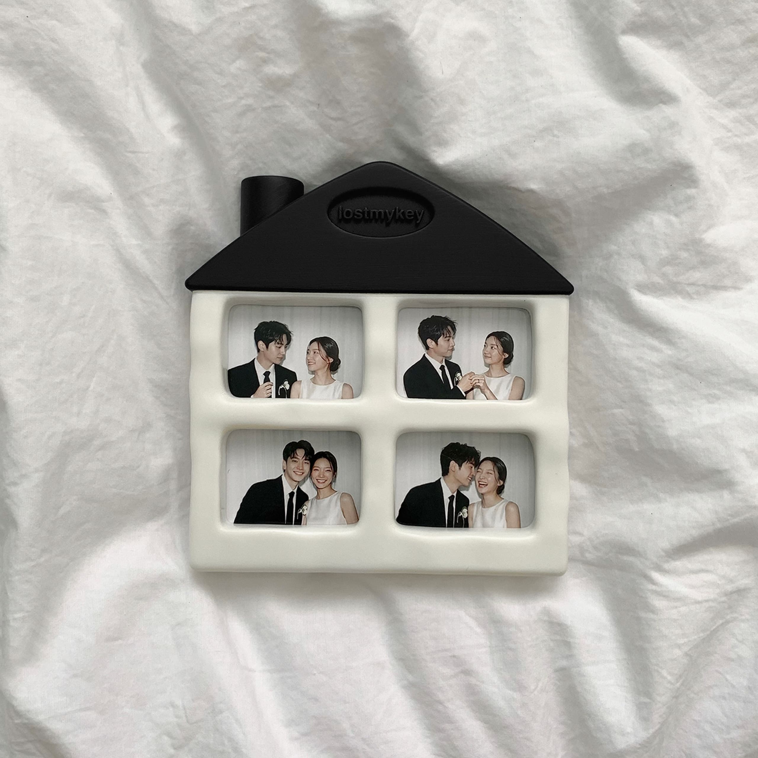 lostmykey Window House 4cut Frame (Black)