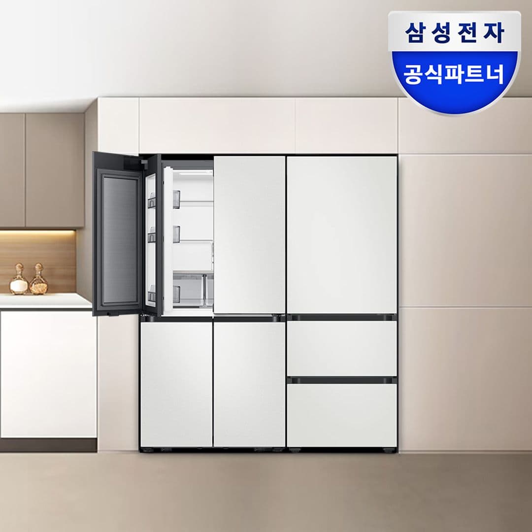 삼성전자 비스포크 키친핏 패키지세트 RM70F63M2A+RQ33DB74D2AP 코타화이트