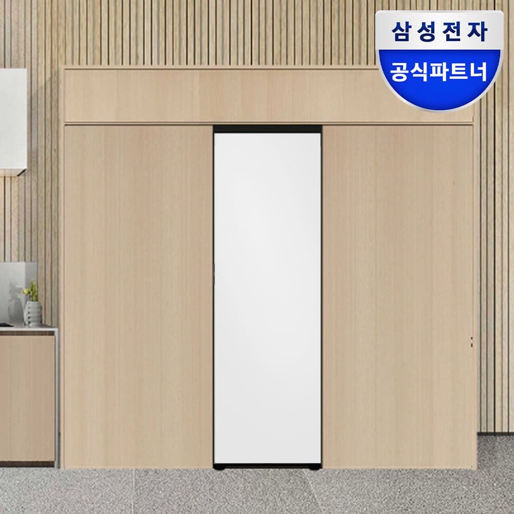 삼성전자 비스포크 1도어 409리터 RR40C7905AP 냉장고 오토도어 키친핏