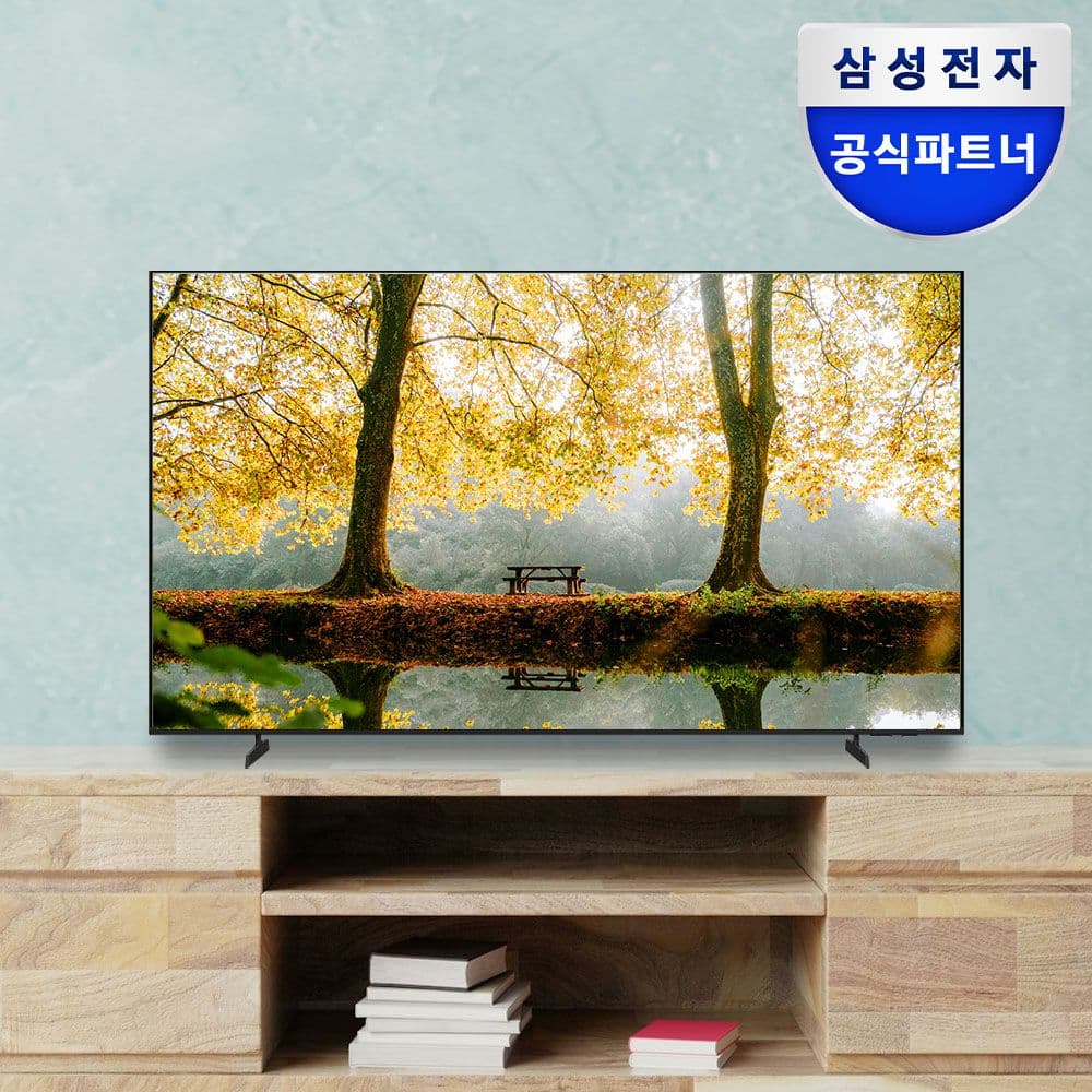 삼성전자 138cm 크리스탈 UHD 4K LH55BEFHLGFXKR 55인치 스탠드 (한전복지환급)