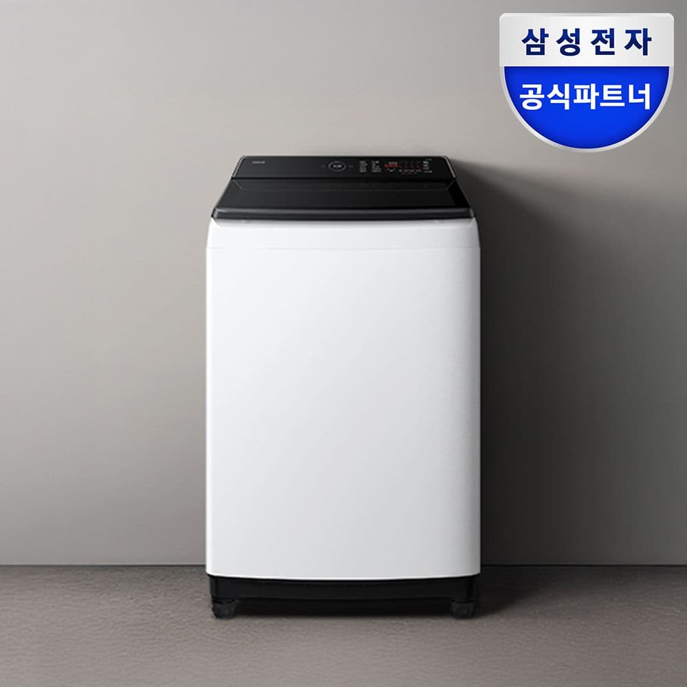 삼성전자 삼성 AI 통버블 세탁기 19kg 화이트 WA80F19S8W