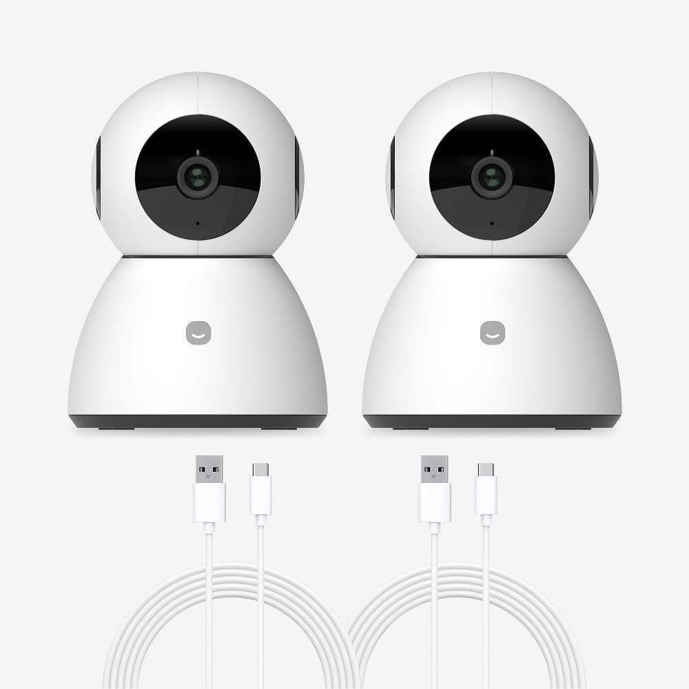 헤이홈 1+1 스마트 홈카메라 Pro 500만 화소 홈캠 베이비캠 펫캠 홈 CCTV
