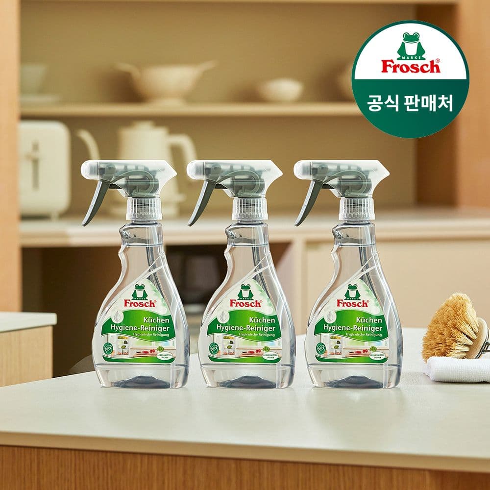 프로쉬 독일 다목적 냉장고 키친 클리너 300ml 3개