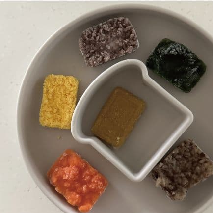 브릭오 베이커리 디쉬 토핑이유식 식판 볼 용기 접시 식기 그릇 유아 아기 실리콘