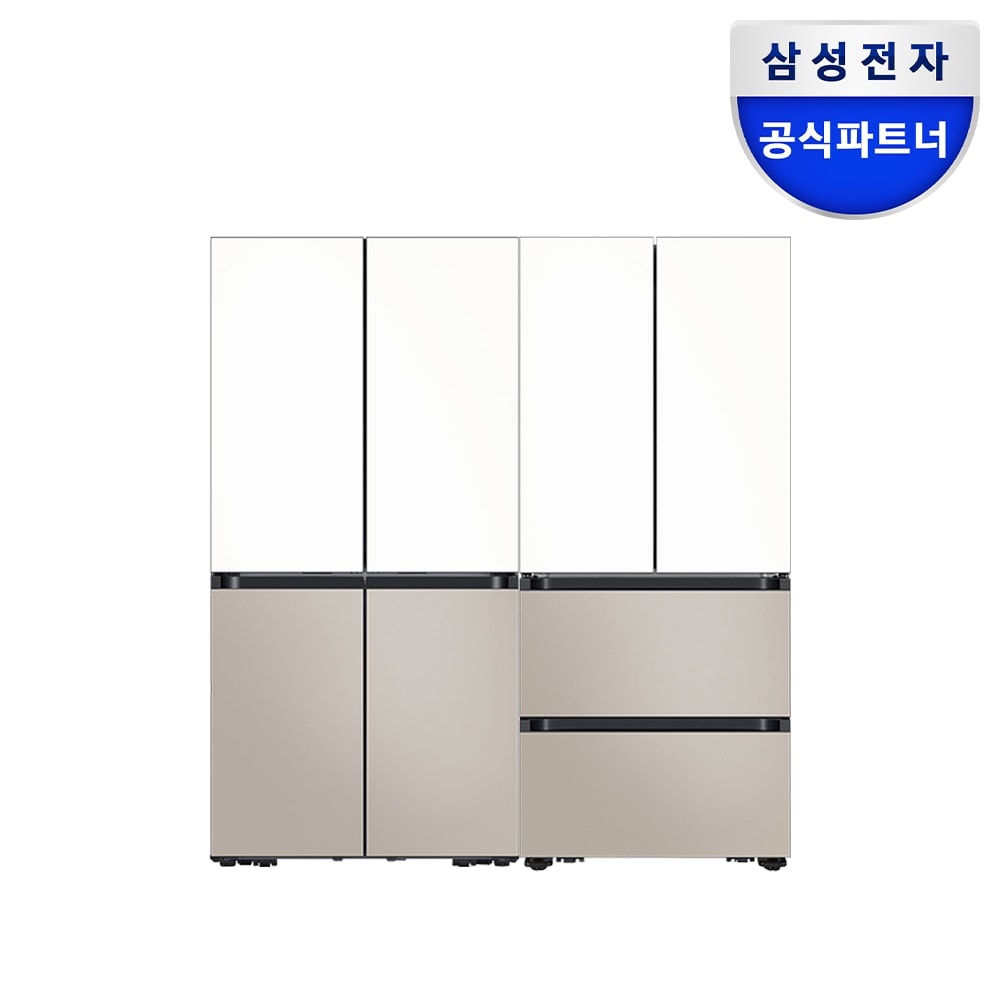 삼성전자 삼성 비스포크 4도어 냉장고 김치냉장고 세트 RM70F63R2ZG+RK70F42M2ZG - 최저가 4,186,215원