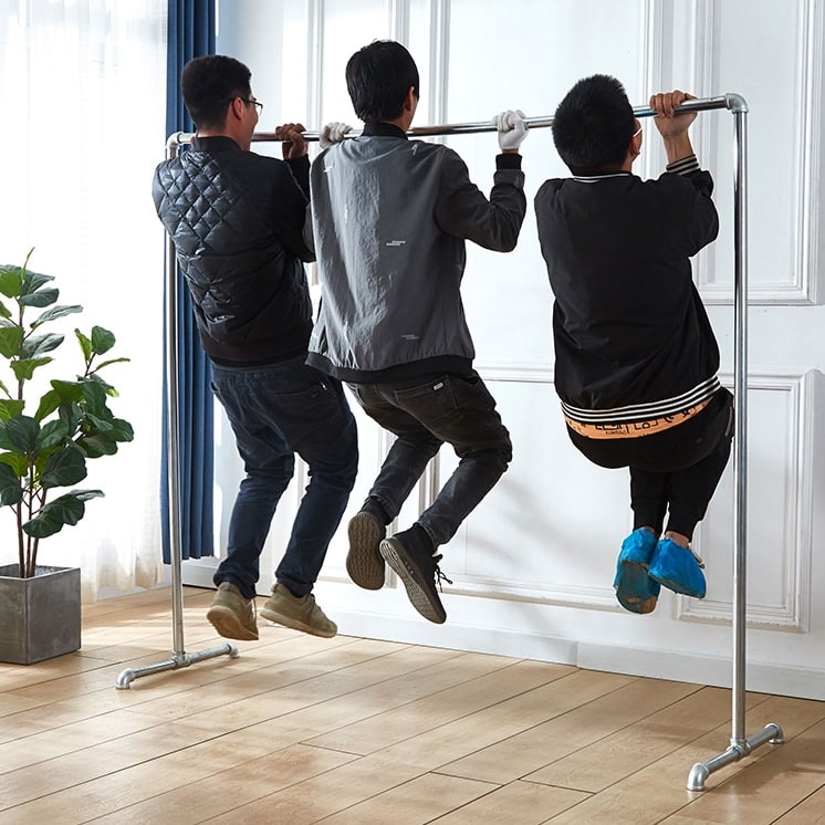 비아베네또 철제 옷방헹거 옷가게헹거 스탠드 이동식 매장용 무볼트 튼튼한 행거 파이프행거 - 최저가 25,500원