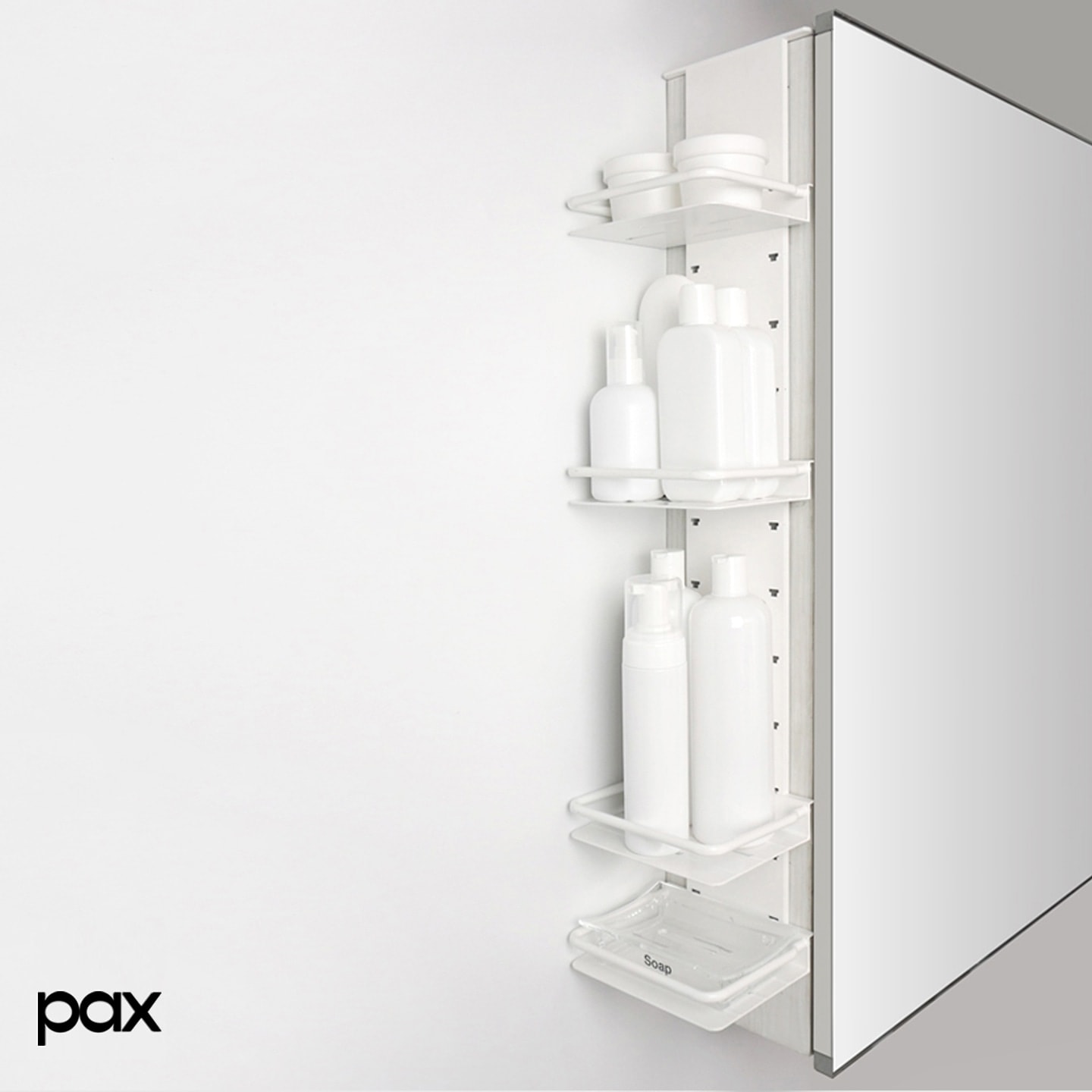 팍스리빙 DUE랙 II 다용도 욕실 코너 틈새 선반 - 최저가 21,988원