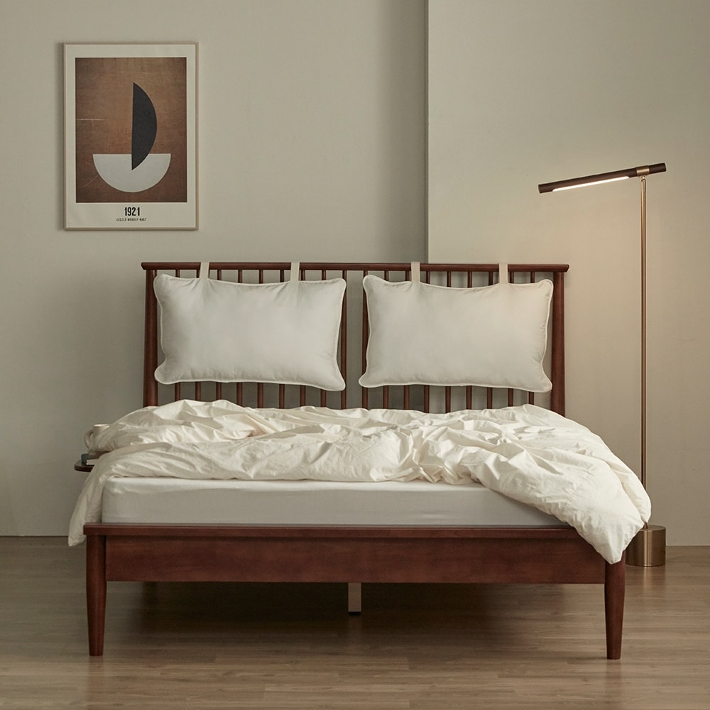 퍼니코 레아 고무나무 원목침대 - 최저가 179,550원