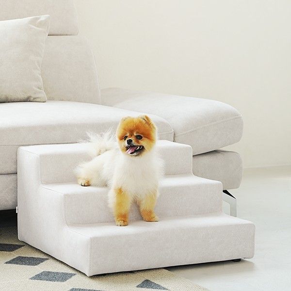 마루이 마루이 메이트 기능성 방수 아쿠아텍스 패브릭 3단 강아지 계단 펫스텝 - 최저가 53,910원