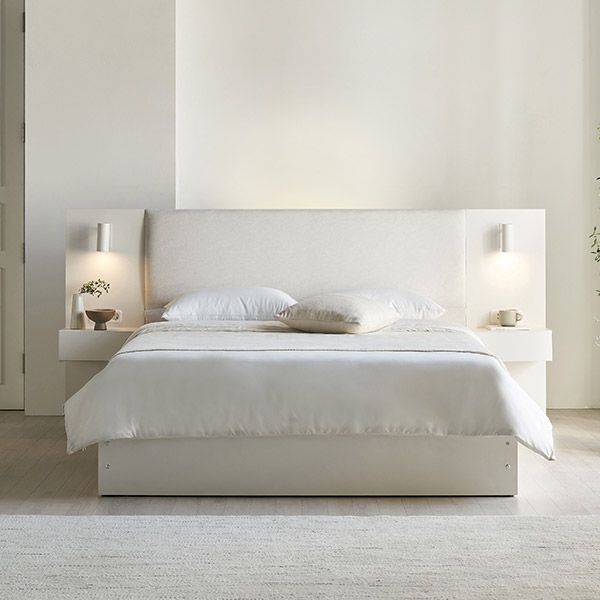 스칸디아 데이즈 프리미엄 국내제작 패브릭 쿠션형 호텔 수납침대(SS&Q&K&LK) - 최저가 279,000원